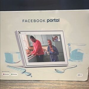 Facebook Portal Smart Video Calling Device - White